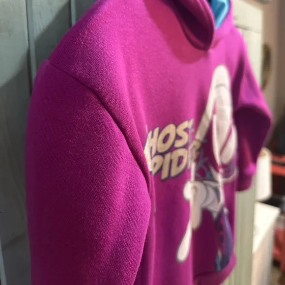 Marvel Ghost-Spider Kids Hoodie - Magenta and Blue - Picture 3 of 6